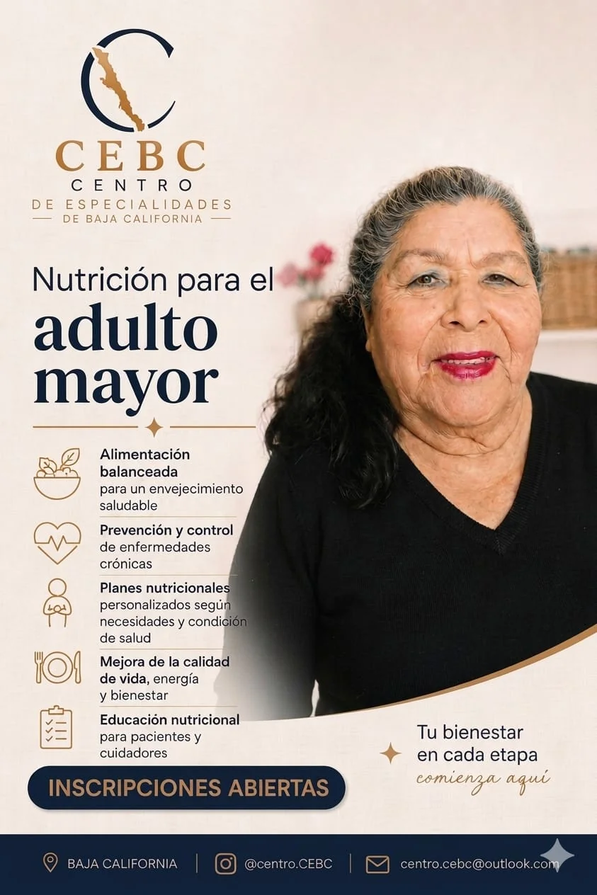 Curso Nutrición para el Adulto Mayor - CEBC